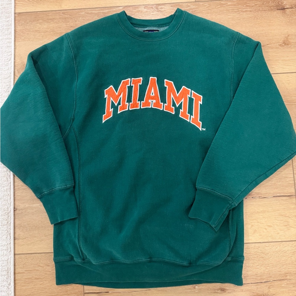Steve & Barry's Green Miami University Crewneck